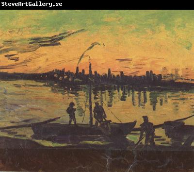Vincent Van Gogh Coal Barges (nn04)